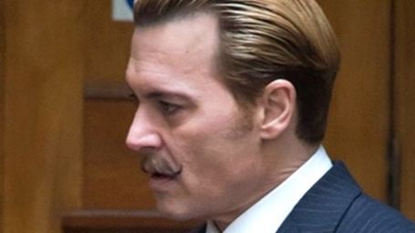 Johnny Depp surge de bigode grosso em primeira imagem oficial da comédia Mortdecai