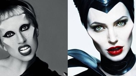 Imagem da notícia Malévola: visual de Angelina Jolie é inspirado em Lady Gaga