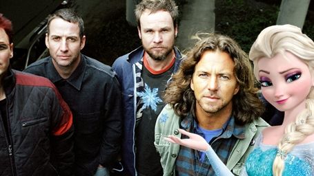 Imagem da notícia Pearl Jam toca 'Let It Go', de Frozen - Uma Aventura Congelante