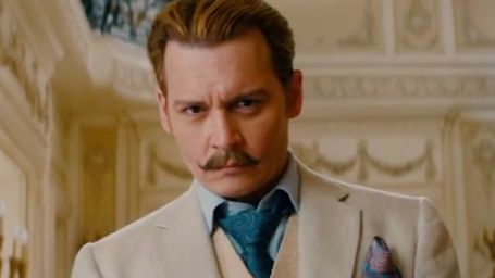 Imagem da notícia Mortdecai, comédia estrelada por Johnny Depp, ganha primeiro trailer