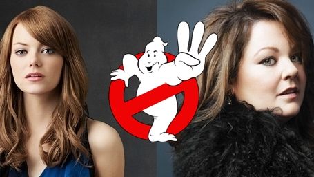 Imagem da notícia Emma Stone e Melissa McCarthy estão entre as preferidas de Bill Murray para o elenco de Os Caça Fantasmas 3