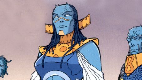 Imagem da notícia Marvel revelará oficialmente a origem do misterioso alien azul de Agents of S.H.I.E.L.D.