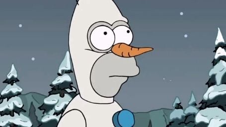 Imagem da notícia Abertura natalina de Os Simpsons parodia Frozen - Uma Aventura Congelante