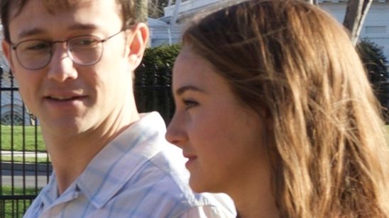 Imagem da notícia Joseph Gordon-Levitt e Shailene Woodley são destaques em imagem da cinebiografia de Edward Snowden