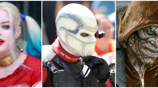 Imagem da notícia Will Smith mascarado e elenco de Esquadrão Suicida são fotografados durante as filmagens