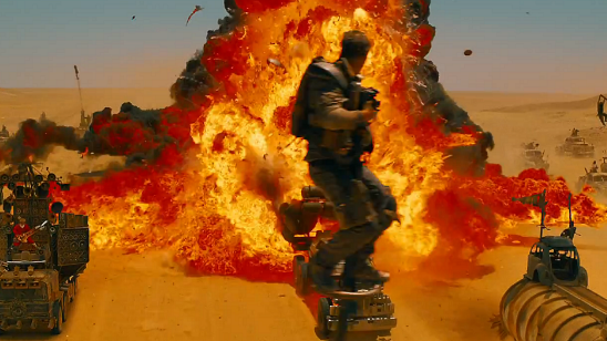 Imagem da notícia Vídeo mostra como as cenas de ação de Mad Max: Estrada da Fúria foram feitas