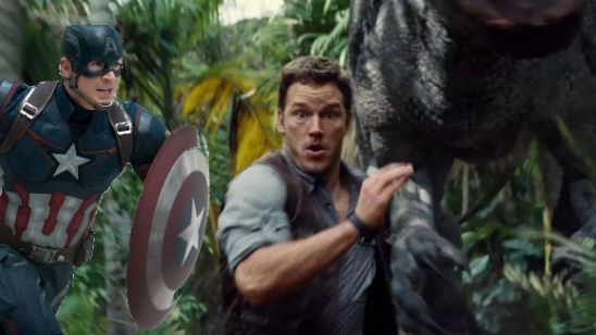 Imagem da notícia Marvel parabeniza Jurassic World por superar recorde de Vingadores 2