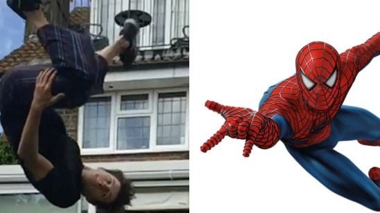 Imagem da notícia Tom Holland faz vídeos de acrobacias e mostra porque foi escolhido como o novo Homem-Aranha
