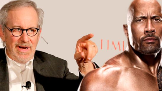 Imagem da notícia Dwayne Johnson recebeu a cartinha de um fã muito especial: Steven Spielberg
