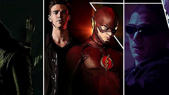 Imagem da notícia Comic-Con 2015: Trailer épico conta a origem de Arrow, The Flash e dos heróis de Legends of Tomorrow