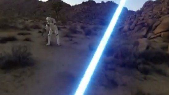 Imagem da notícia Fã de Star Wars faz vídeo incrível usando GoPro