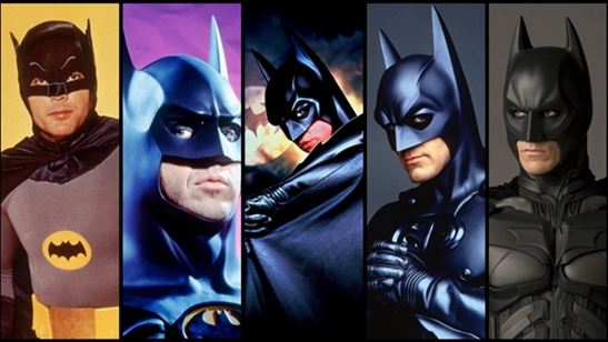 Vídeo mostra a evolução das representações do Batman no cinema e TV ao longo das décadas