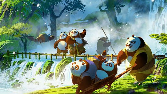 Kung Fu Panda 3: Artes conceituais mostram aldeia dos pandas