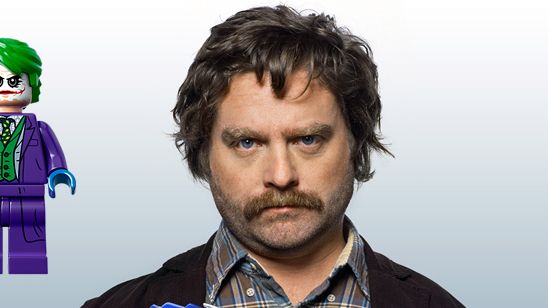 Imagem da notícia Mais um Coringa no mundo: Zach Galifianakis vai dar voz ao vilão em The LEGO Batman Movie