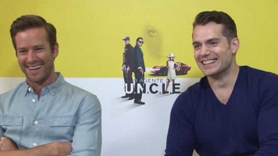 Imagem da notícia Exclusivo: Entrevista com Henry Cavill e Armie Hammer, de O Agente da U.N.C.L.E.