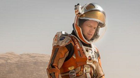 Imagem da notícia Exclusivo: "Perdido em Marte celebra a inteligência e a coragem dos astronautas", diz Matt Damon