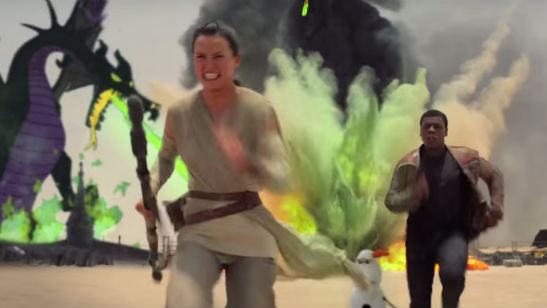 Personagens clássicos da Disney invadem o universo de Star Wars - O Despertar da Força em divertida paródia