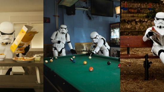 Imagem da notícia Fotógrafo mostra como seria um dia de folga na vida dos Stormtroopers, os Soldados Imperiais de Star Wars