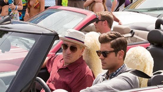 Imagem da notícia Veja a primeira foto de Robert De Niro e Zac Efron em Dirty Grandpa