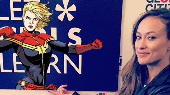 Olivia Wilde diz que toparia ser a Capitã Marvel e declara: "Precisamos de heroínas mais complexas"