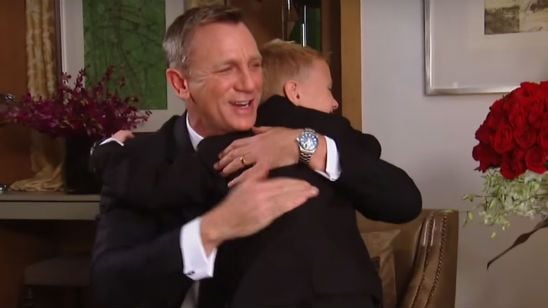 007 Contra Spectre: Daniel Craig conhece menino de 8 anos aficcionado por James Bond