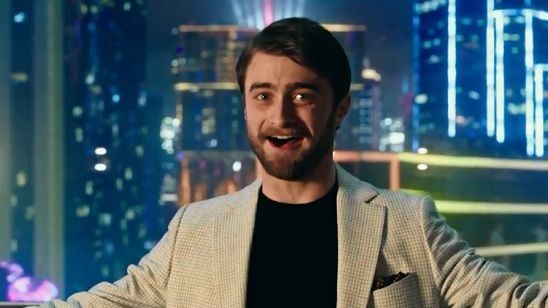 Daniel Radcliffe faz papel de trouxa no primeiro vídeo de Truque de Mestre 2