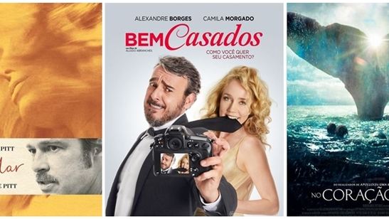 À Beira Mar, Bem Casados e No Coração do Mar são algumas das maiores estreias da semana