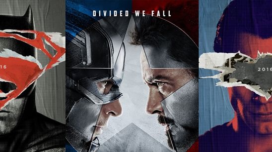 Imagem da notícia Batman Vs Superman Vs Capitão América Vs Homem de Ferro: Trailer une A Origem da Justiça e Guerra Civil