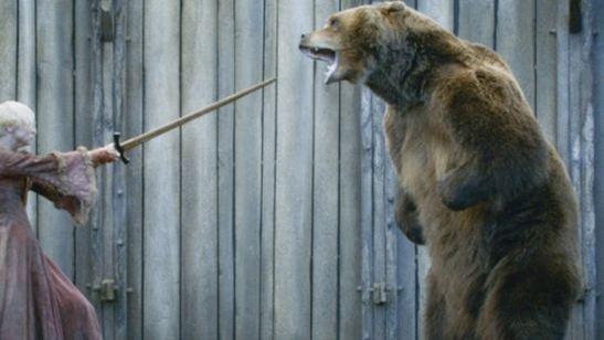 Gwendoline Christie gravou com um urso de verdade em Game of Thrones!
