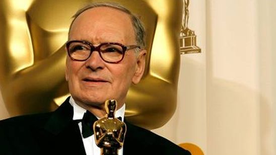 Imagem da notícia "Eu fiquei chocado com a violência", disse o compositor Ennio Morricone sobre Os Oito Odiados, de Quentin Tarantino