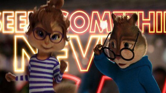 Imagem da notícia Exclusivo: Veja Alvin e os Esquilos requebrando ao som de "Juicy Wiggle"