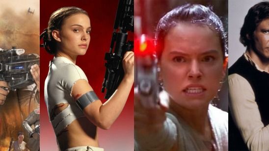 Imagem da notícia Você sabe quais são os melhores atiradores de Star Wars? Infográfico mostra personagens mais habilidosos
