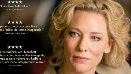 Imagem da notícia Exclusivo: Cate Blanchett e Robert Redford no cartaz nacional de Conspiração e Poder 