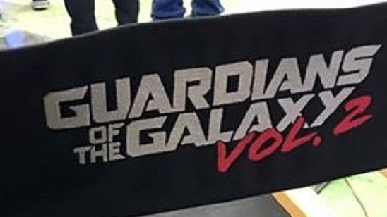 Imagem da notícia Já no set, James Gunn divulga a logo oficial de Guardiões da Galáxia 2
