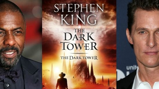 Imagem da notícia Stephen King confirma Idris Elba e Matthew McConaughey na adaptação de A Torre Negra
