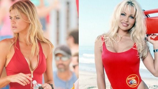 Baywatch: Imagens dos bastidores mostram Kelly Rohrbach usando o icônico maiô vermelho 