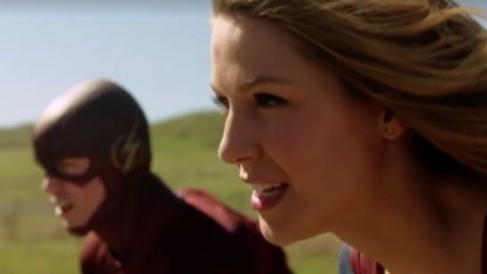 Imagem da notícia The Flash e Supergirl apostam corrida no novo teaser do crossover