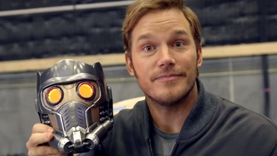 Guardiões da Galáxia 2: Em vídeo para campanha beneficente, Chris Pratt mostra bastidores do filme