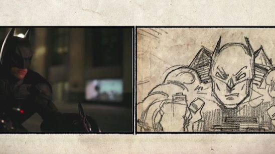 Imagem da notícia Vídeo mostra como um esboço de Batman - O Cavaleiro das Trevas saiu do papel para virar sequência de ação