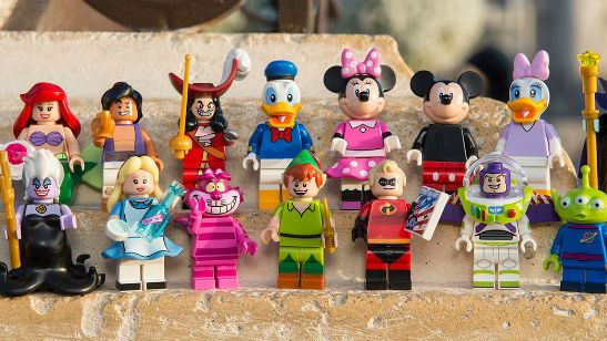 Personagens da Disney ganham versão LEGO!