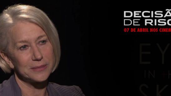 Imagem da notícia Exclusivo: ‘A história’ foi o que atraiu Helen Mirren e Alan Rickman ao projeto de Decisão de Risco