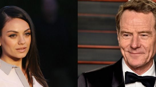 Imagem da notícia Bryan Cranston e Mila Kunis vão estrelar nova comédia do diretor de Amizade Colorida