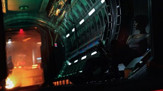 Imagem da notícia Foto de Alien: Covenant apresenta a nova personagem interpretada por Katherine Waterston