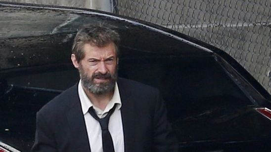 Imagem da notícia Hugh Jackman aparece barbudo no set de Wolverine 3