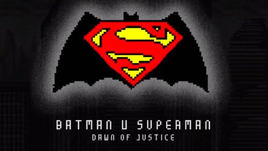 Imagem da notícia Batman Vs Superman - A Origem da Justiça ganha versão 8-bit
