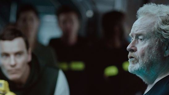 Ridley Scott e Michael Fassbender aparecem em nova foto das gravações de Alien: Covenant