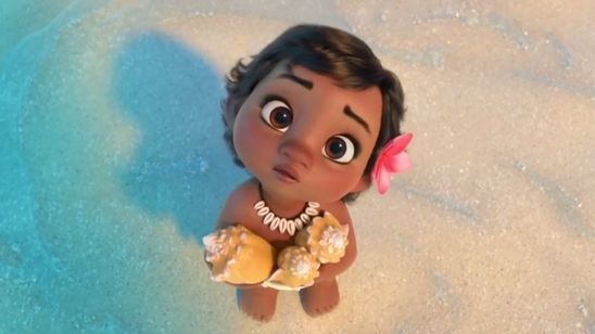 Imagem da notícia Moana conhece o mar em novo teaser da animação da Disney