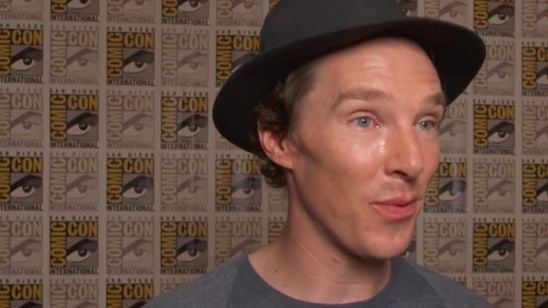 Benedict Cumberbatch explica por que foi falar com os fãs que estavam na fila da Comic-Con