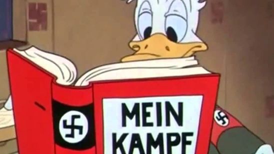 Imagem da notícia Pato Donald é nazista em curta-metragem vencedor do Oscar que denuncia Hitler; relembre