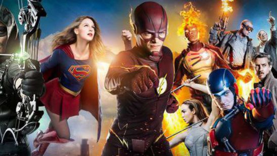Imagem da notícia Stephen Amell posta prévia da reunião de Arrow, The Flash, Supergirl e Legends of Tomorrow